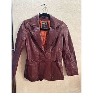P.B.D. International leather jacket